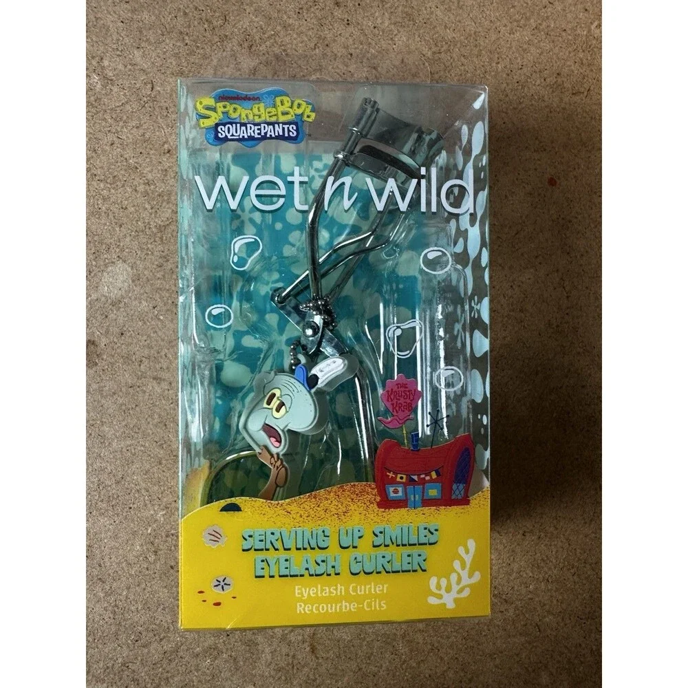 SpongeBob SquarePants Wet N Wild Limited Edition Eyelash Curlers New!